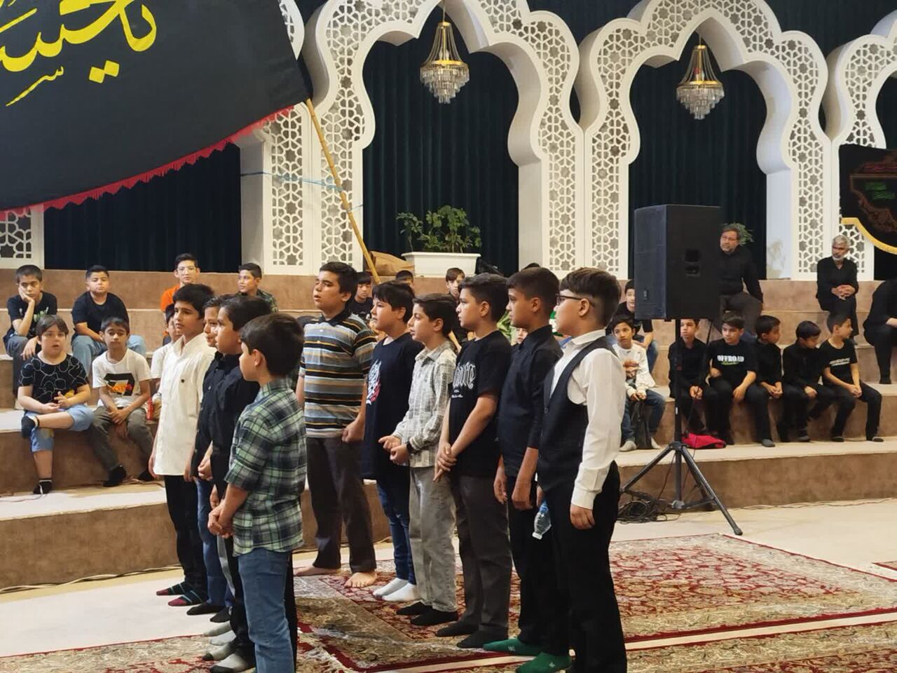 اجرای سرود «ای ایران» توسط هزار کودک و نوجوان مشهدی