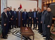 دیدار هیات پارلمانی ایران با رئیس مجلس نمایندگان و کمیته دفاع و امنیت عراق