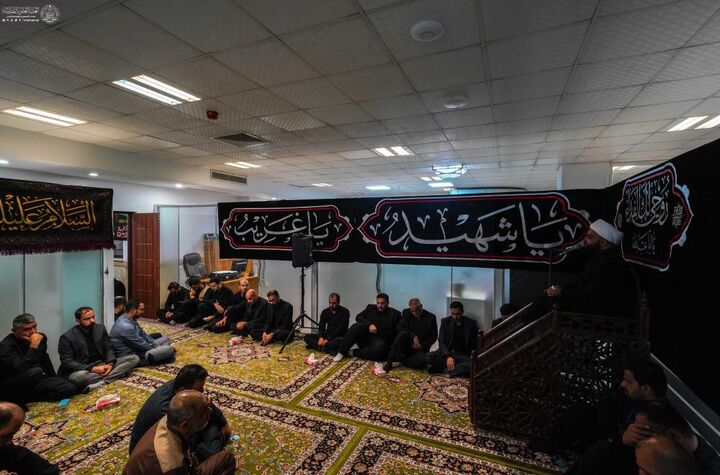 مراسم سوگواری سالروز شهادت امام زین العابدین(ع) در آستان مطهر علوی