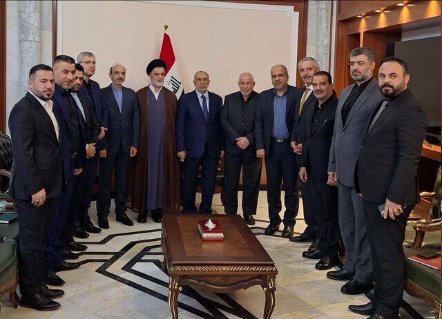 دیدار هیات پارلمانی ایران با رئیس مجلس نمایندگان و کمیته دفاع و امنیت عراق