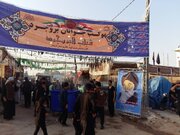 ارائه ۵۰۰ خدمت متنوع به زائران اربعین توسط بچه‌مسجدی‌های بروجرد