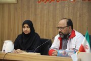 دیدار مدیرعامل هلال احمر با مدیرکل بهزیستی هرمزگان