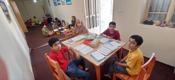 کلاس‌های تابستانی در کانون استاد عبدالباسط، فرصتی برای نشاط دینی و هنری نوجوانان سنندجی