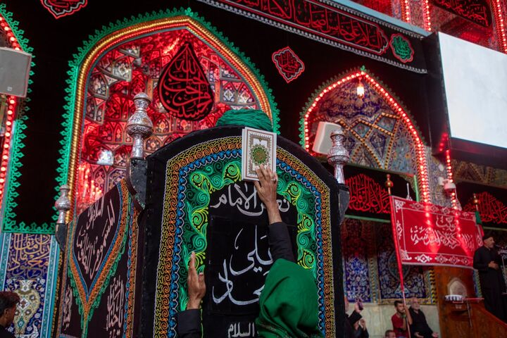 تشییع نمادین امام سجاد(ع) در کربلا