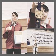 سوما عبدی سوم کشور در جام آینده‌سازان شد