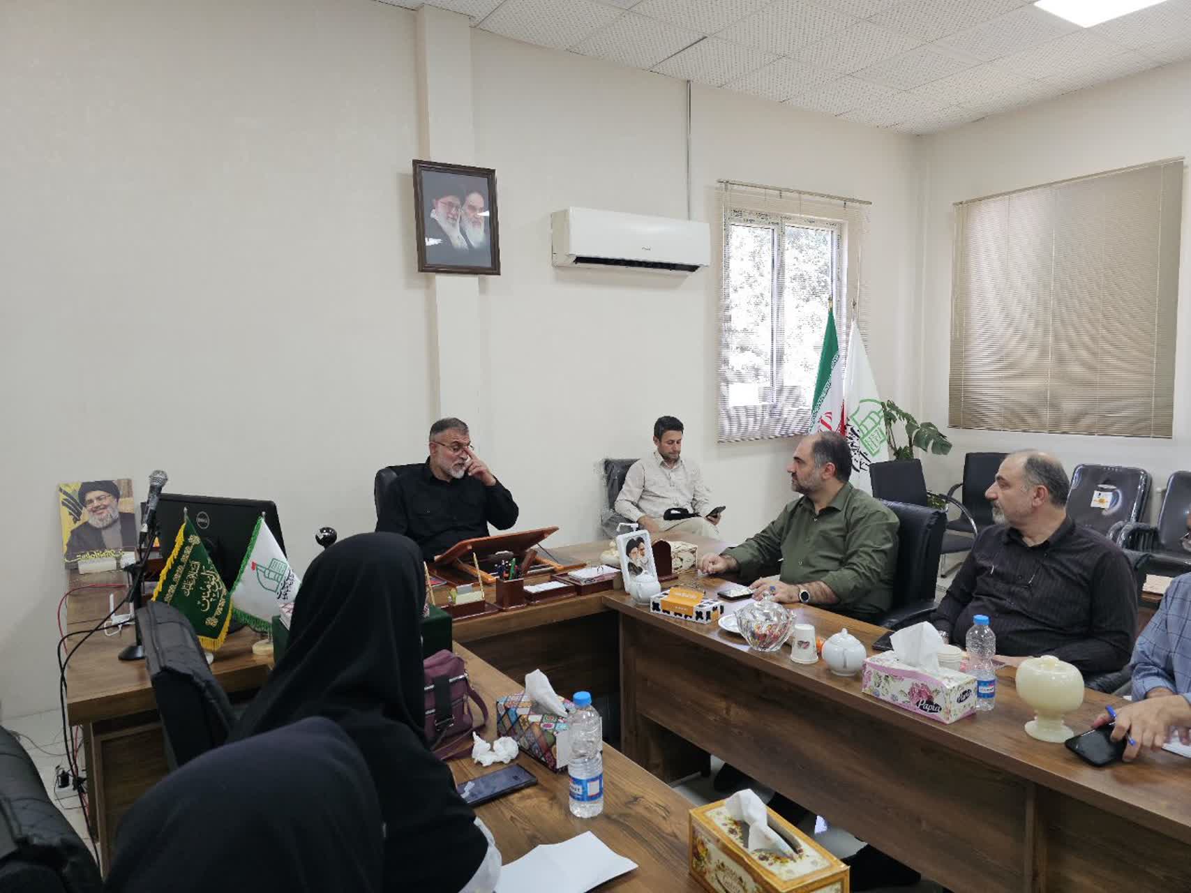 آمادگی مواکب گیلانی در بحث اسکان و تغذیه زائران اربعین+فیلم