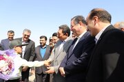 وزیر صنعت، معدن و تجارت وارد آذربایجان غربی شد