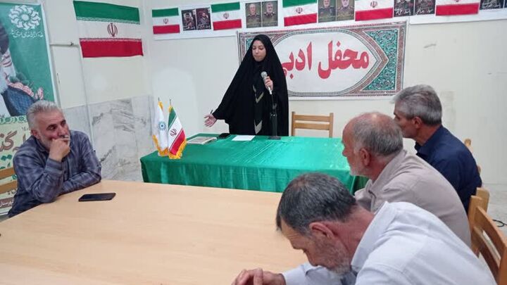 محفل ادبی "محرم و جنگ تحمیلی ۱۲ روزه" در شهرستان سلطانیه برگزار شد