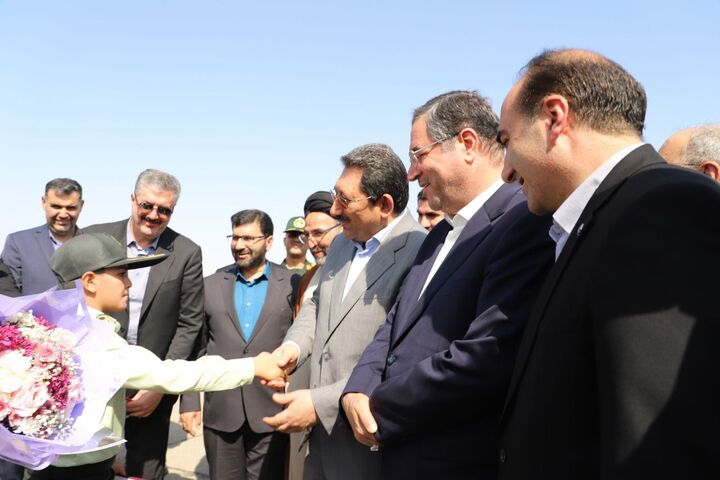 وزیر صنعت، معدن و تجارت وارد آذربایجان غربی شد