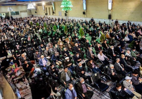 مراسم اربعین شهدای اقتدار در قم برگزار شد