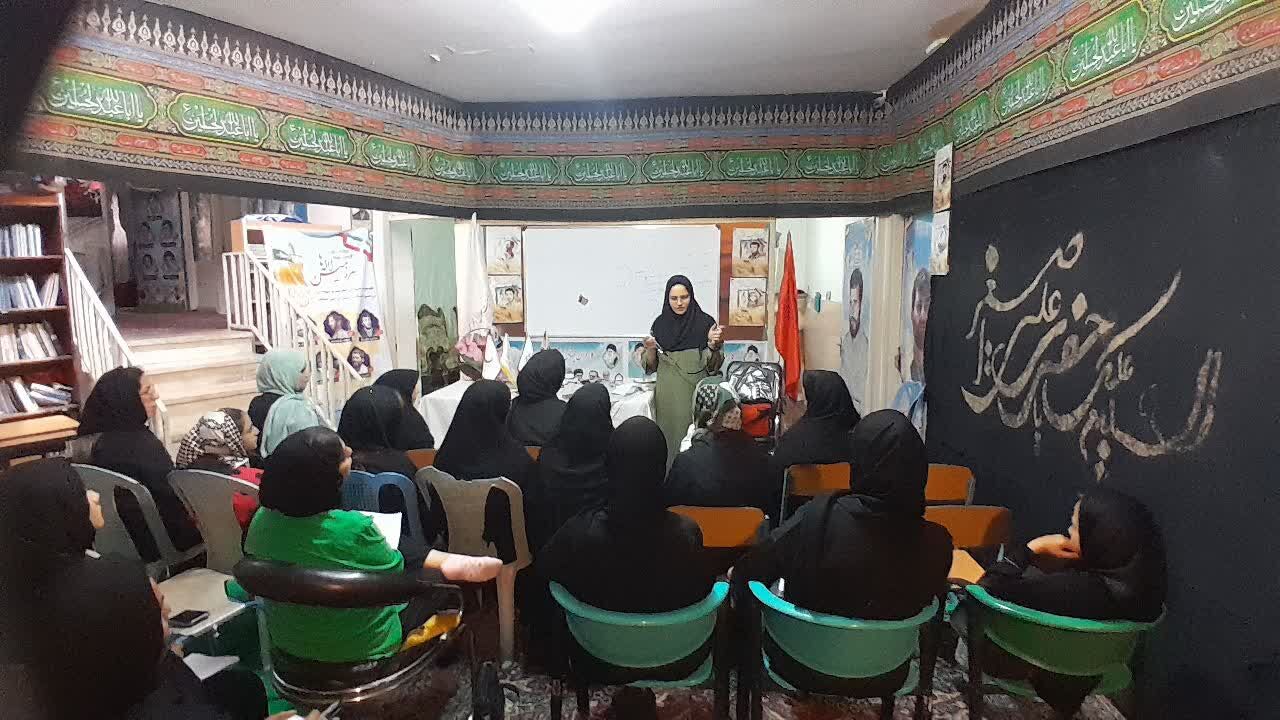 یک طرح اوقات فراغت مسجدی خاص در شرایط جنگی