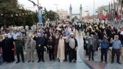 تجمع خودجوش آملی‌ها در حمایت از مردم غزه