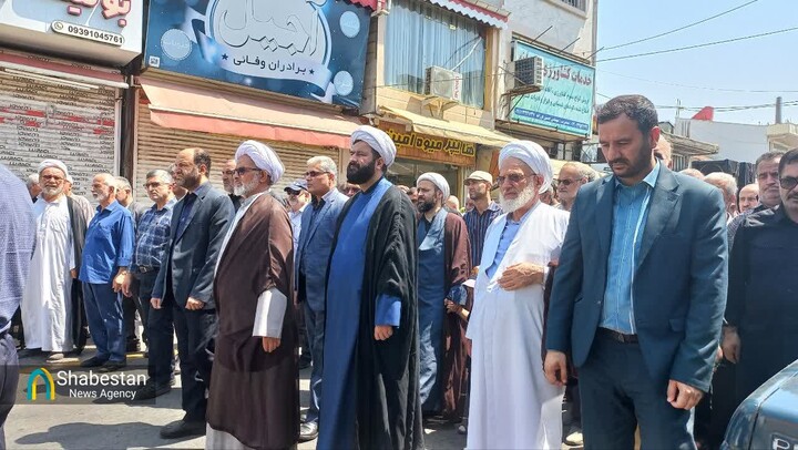 خروش مردم سنگر در جمعه‌های خشم و نصر