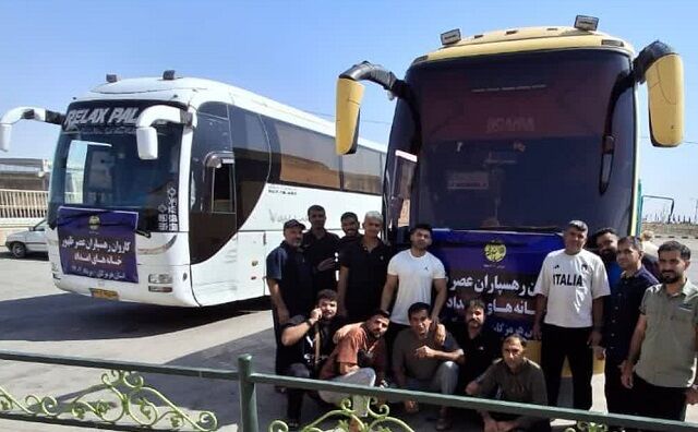 اعزام ۲۲ نفر از بچه های مسجد طلابند به عتبات عالیات