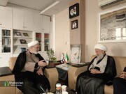 دیدار معاون قرآن و عترت وزیر فرهنگ با پدر شهیدان «محمد و زهرا نظری»