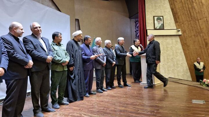 آئین تکریم و معارفه مدیر کانون‌های رضوی استان اردبیل برگزار شد