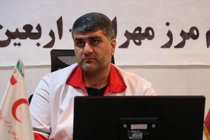 آماده‌باش کامل هلال‌احمر ایلام برای خدمت‌رسانی به زائران اربعین