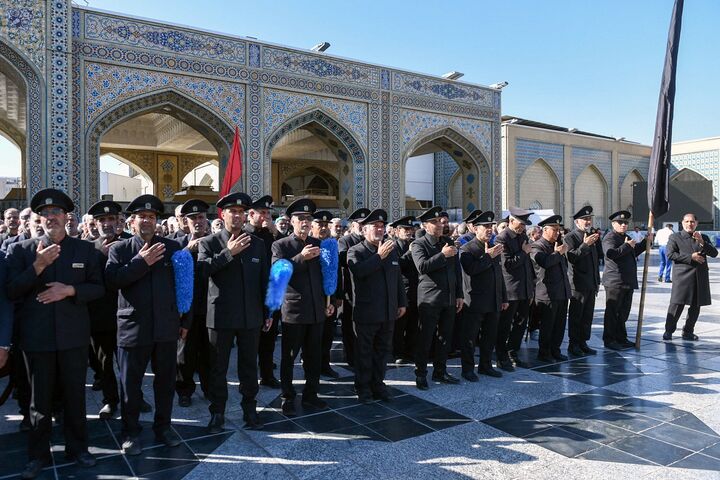 اذن خدمت خادمان موکب امام رضا(ع)