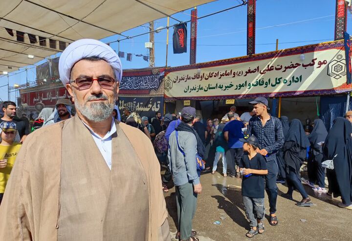 برپایی موکب اوقاف مازندران در سامرا