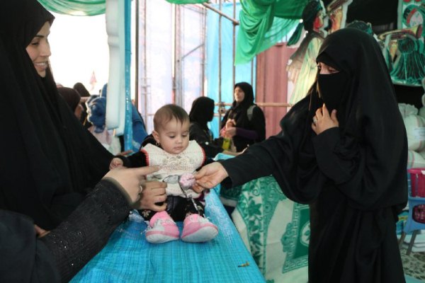 جهاد تبیین بچه‌های مسجد در نجف با برپایی موکب انصارالحسین(ع)