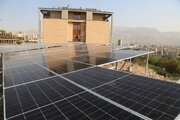 نیروگاه خورشیدی ۱.۵ مگاواتی با پشتوانه وقف افتتاح شد