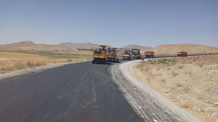 راه روستایی توحیدلو در شهرستان ساوه آسفالت شد