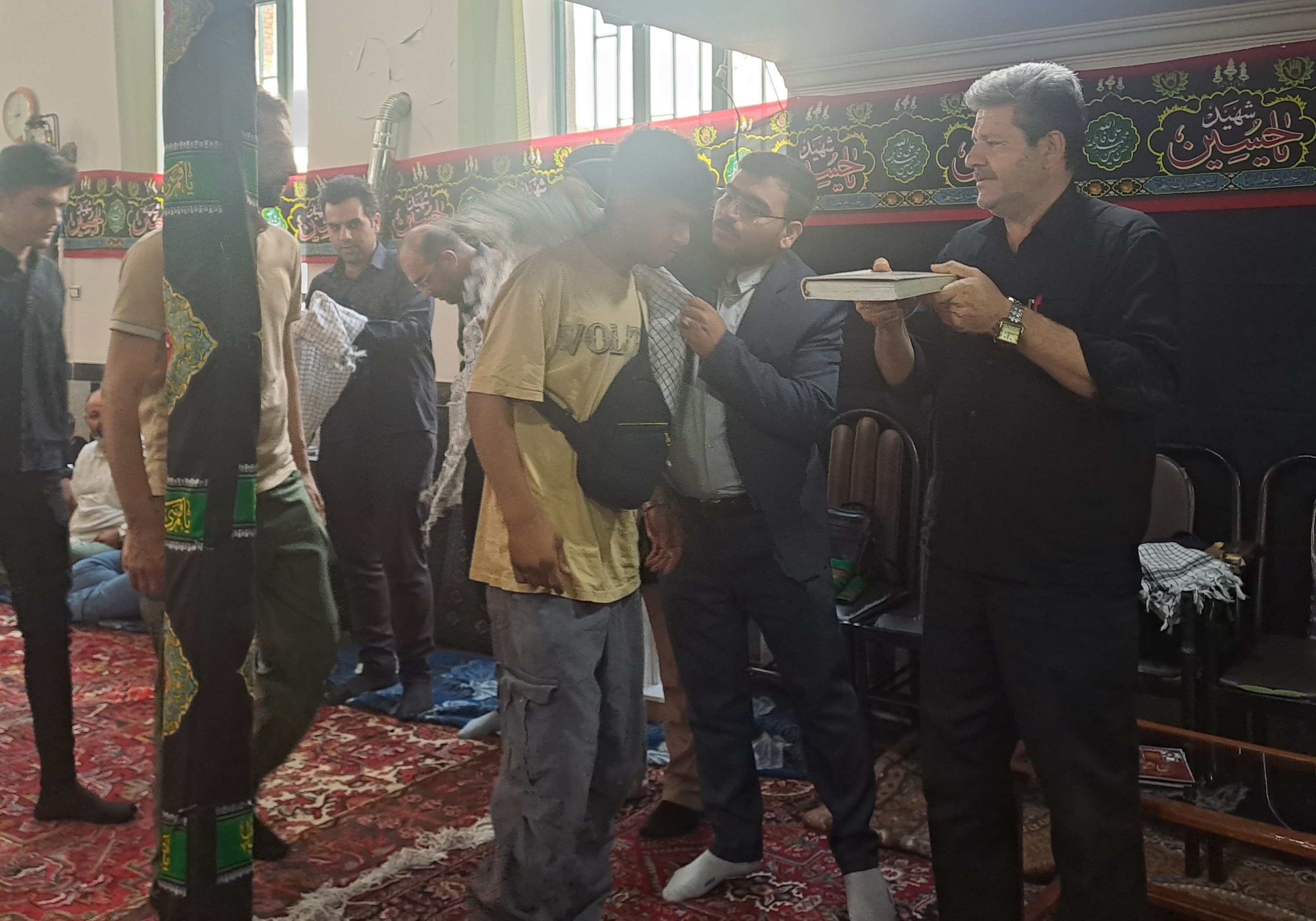 طریق الحسین مبنای تربیت نوجوانان است/برپایی ۱۳ روزه موکب در مرز تمرچین