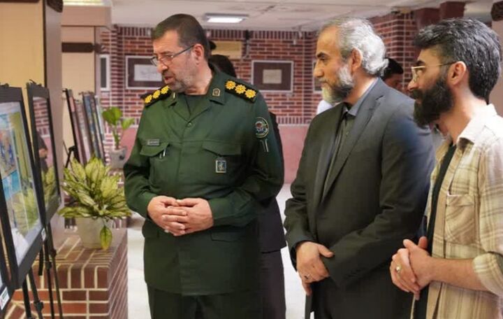 بیان دغدغه‌مندی هنرمندان متعهد مازندرانی در قالب نمایشگاه «ایران جان»