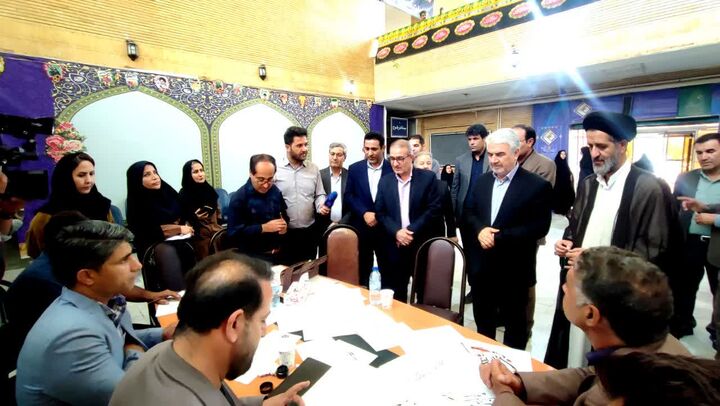 نمایشگاه هنر مقاومت با عنوان «کهن مرز» در یاسوج افتتاح شد