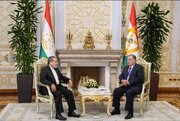 عراقچی با رئیس‌جمهور تاجیکستان دیدار کرد