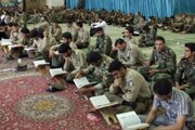 محفل انس با قرآن کریم در قرارگاه منطقه غرب نیروی زمینی ارتش برگزار شد
