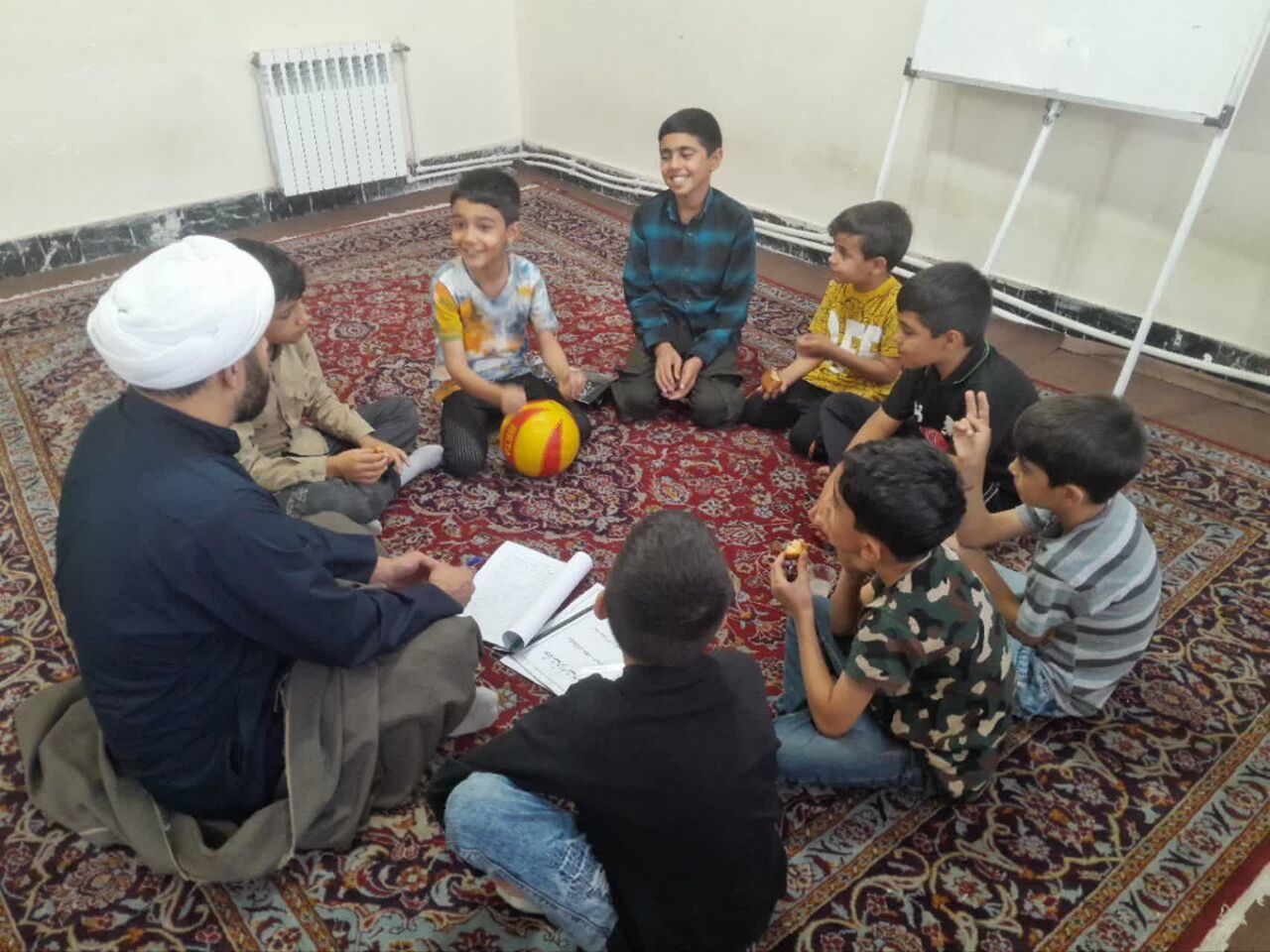 مسجد الحسین(ع) پاتوق نوجوانان بیرجندی در تابستان داغ