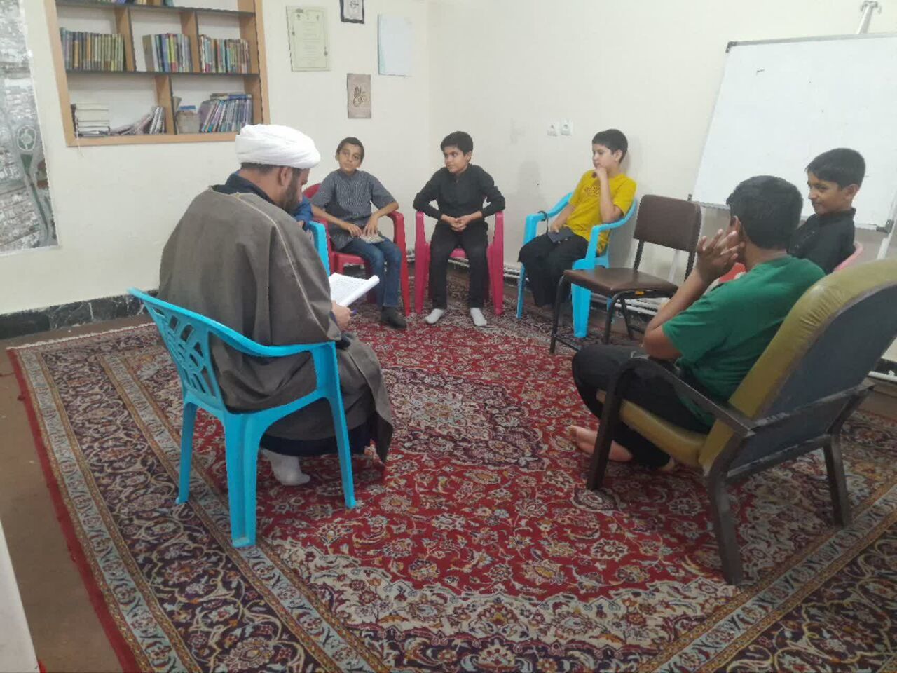 مسجد الحسین(ع) پاتوق نوجوانان بیرجندی در تابستان داغ