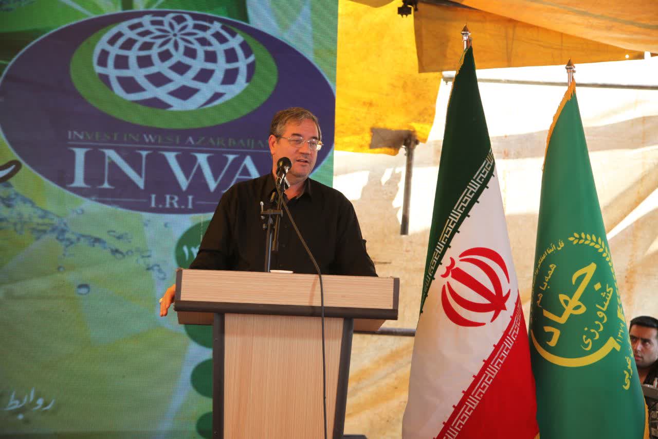 اینوایی سبز، در خوی/ آغاز پروژه گلخانه «مزرعه مهر وطن»