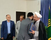 مراسم تکریم و معارفه سرپرست ستاد کانون‌های فرهنگی هنری مساجد خراسان شمالی
