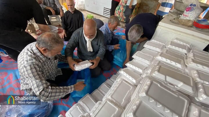 حال و هوای اربعینی بچه‌های مسجد در خانه پدری