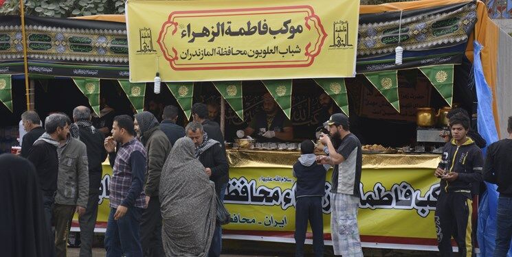 ۱۲ روز خدمات بین‌المللی بچه مسجدی‌های مازندران در کربلا