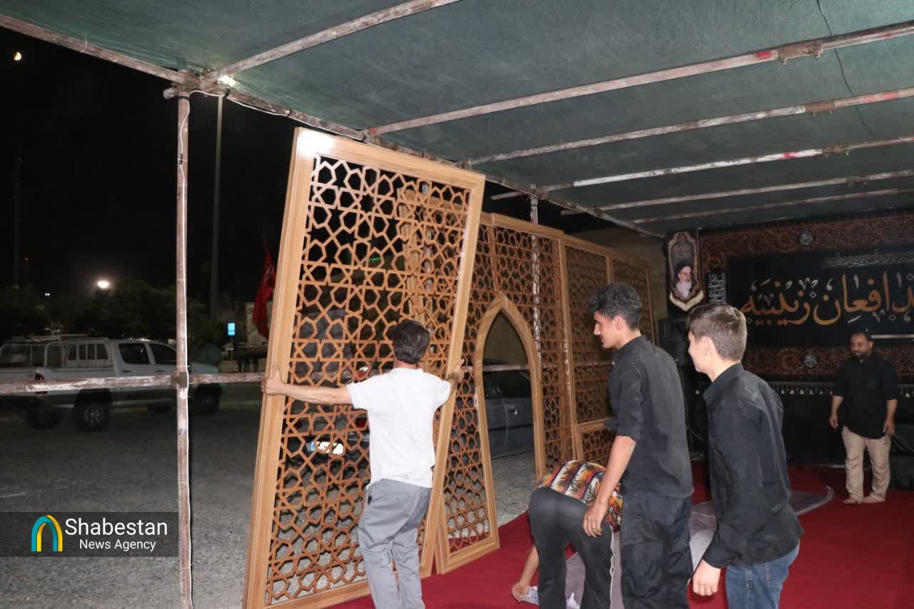 آغاز فصل جدید خدمت بچههای مسجد به زائران اربعین در مرز تمرچین