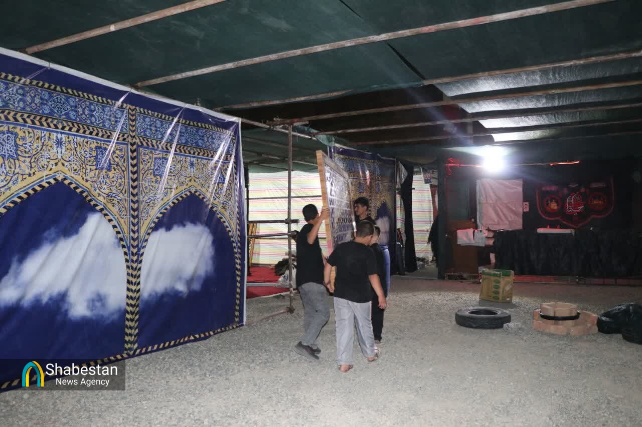 آغاز فصل جدید خدمت بچههای مسجد به زائران اربعین در مرز تمرچین