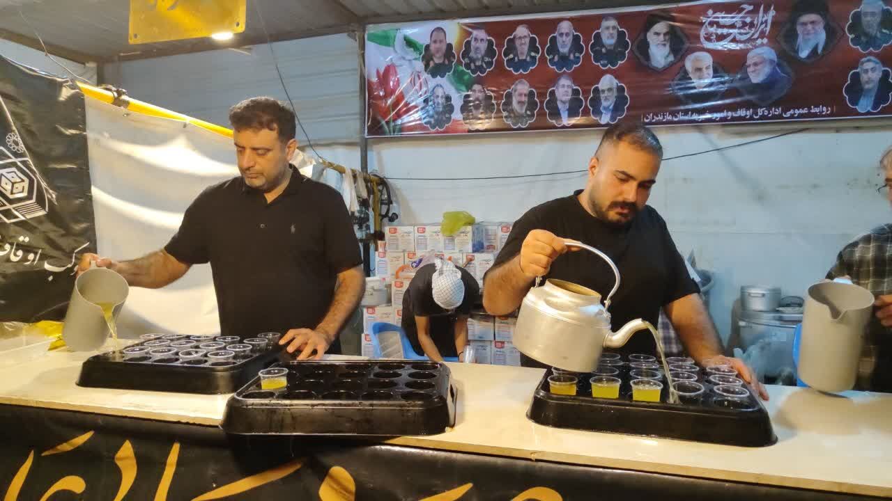 فعالیت موکب اوقاف مازندران در شهر مقدس سامرا 