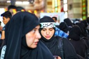 تردد زائرین حسینی از مرز تمرچین