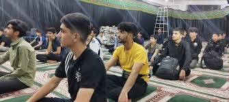 بدرقه و اعزام اولین کاروان دانش‌آموزی پیاده‌روی اربعین در شهرستان کهگیلویه