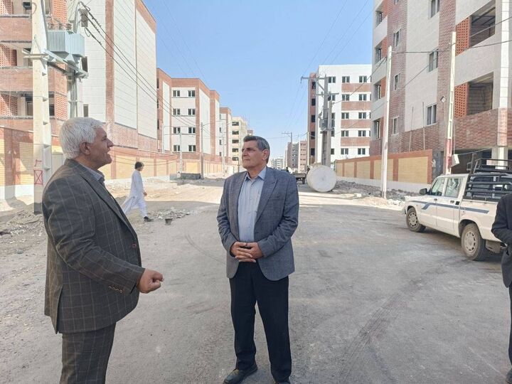 ساخت ۲۹ پروژه روبنایی در سایت های طرح نهضت ملی مسکن سیستان و بلوچستان