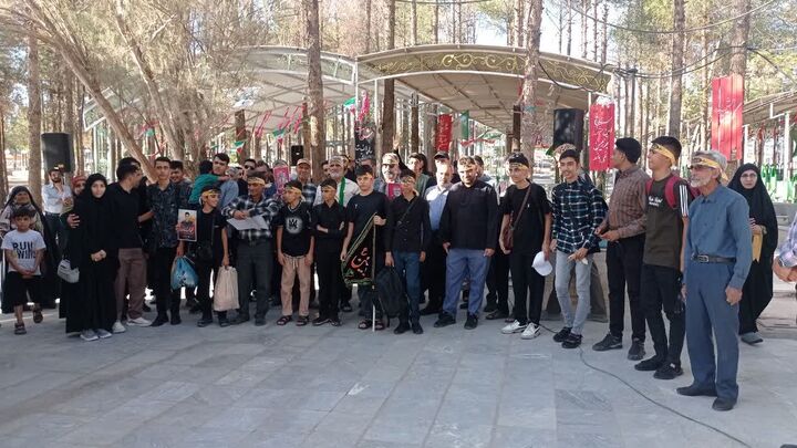 هنر در مسیر عشق؛ موکب آل‌یاسین بیرجند عازم کربلا شد