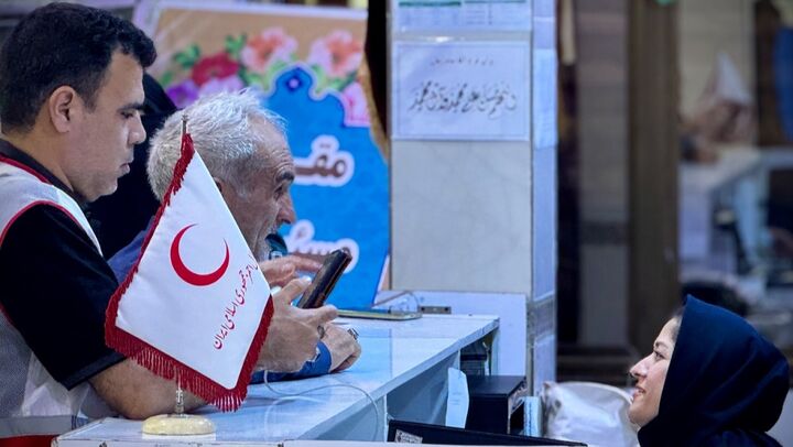 پشتیبانی گسترده هلال‌احمر از زائران اربعین در خاک عراق