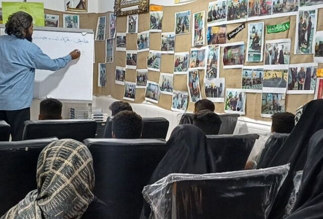 برگزاری کارگاه‌های آموزشی تئاتر و بازیگری ویژه بچه های مسجد روستای لردمنجلی