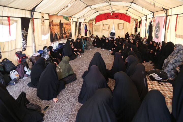 قرارگاه زینبیه برای چهارمین سال در کربلا میزبان بانوان می‌شود