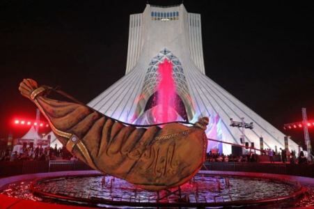 لبیک «محرمشهر» به مفهوم دینداری و آزادگی در قلب پایتخت