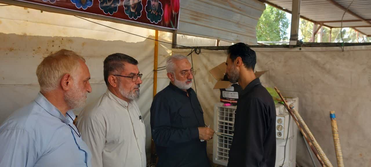 موکب اوقاف مازندران از موکبهای برتر اربعین حسینی در سامراست