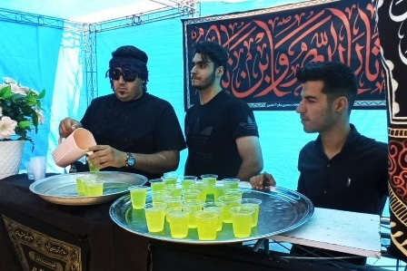 ۲۳ روز خدمت بچههای کانون مصباح الهدی به زائران اربعین